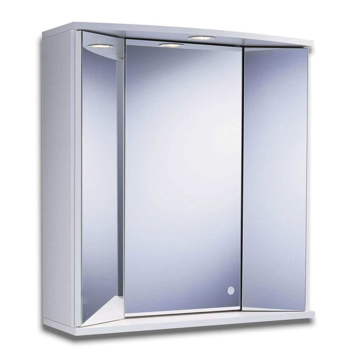 Pelipal LED-Spiegelschrank Zino II B550 weiß inkl Leuchtmittel