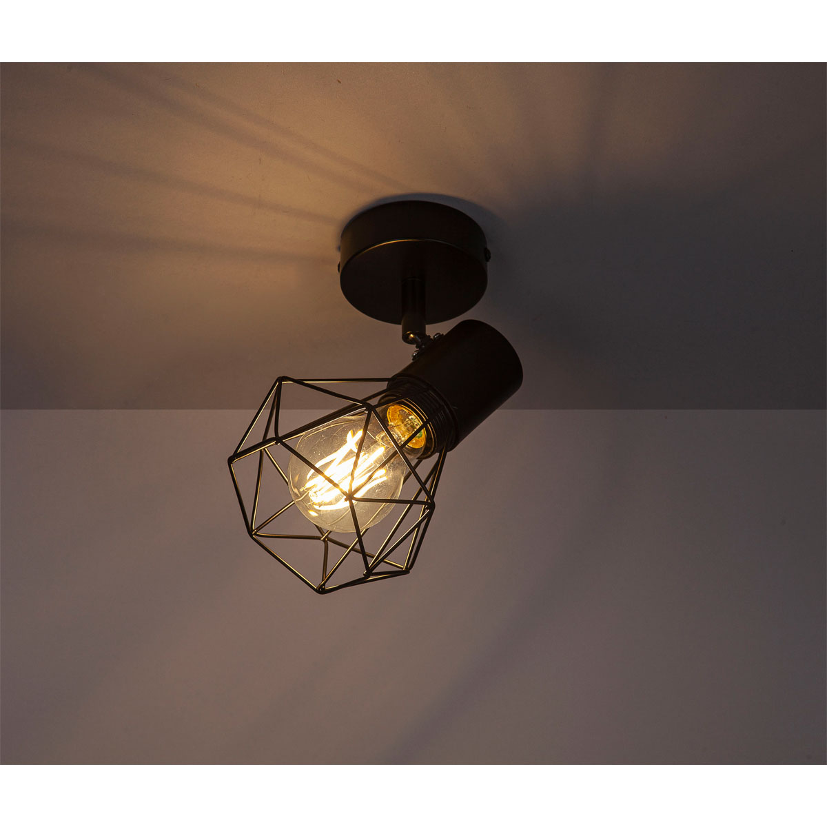 Flector Spotserie Tabea 1-flg schwarz 17,5 x 16 x 17 cm Bild 3