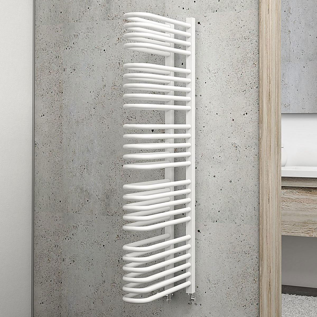 Schulte Design-Heizkörper Porto 1200 x 130 mm alpinweiß Bild 1