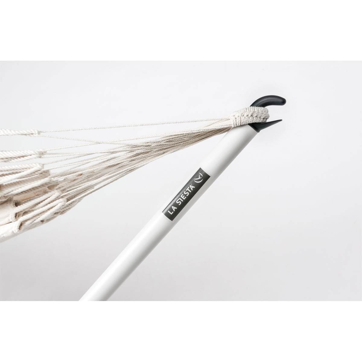 La Siesta Hängemattengestell Nautico Cool Grey pulverbeschichtestes Stahl für Doppelhängematten Bild 4