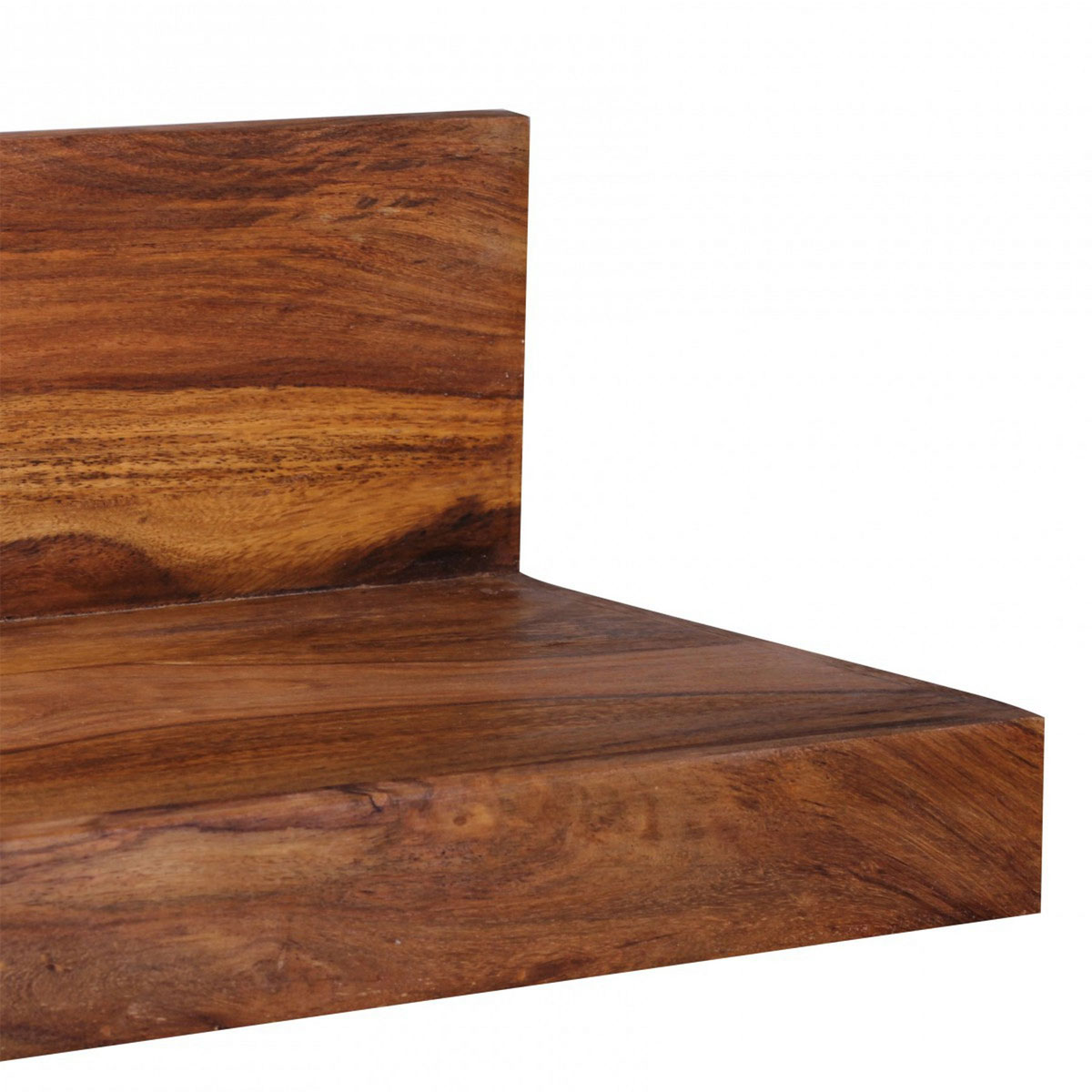 Wohnling Wandregal 80 cm Sheesham Bild 4