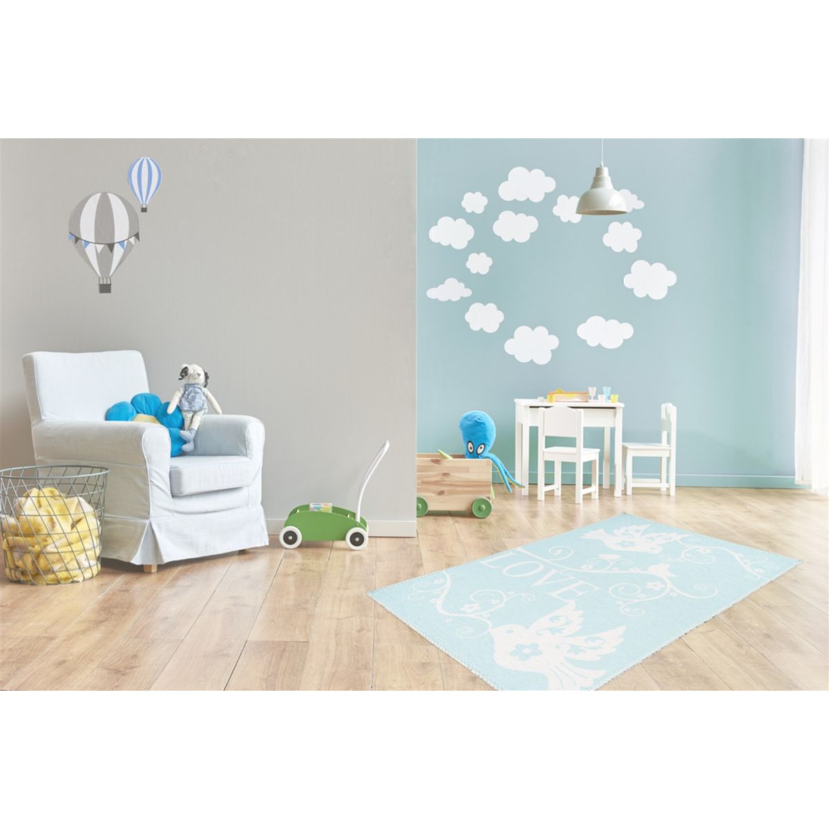 Kayoom Bambini 425 Mint 120cm x 180cm Bild 3