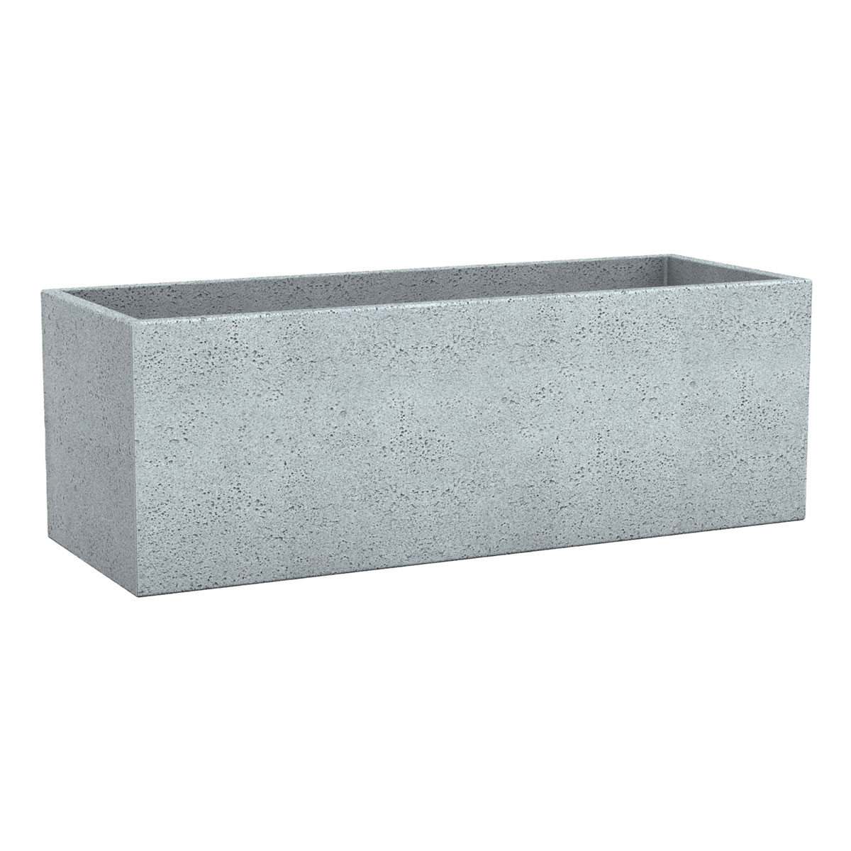 Scheurich Pflanzgefäß C-Cube Long BxHxT 80 x 27 x 29 cm rechteckig Stony Grey