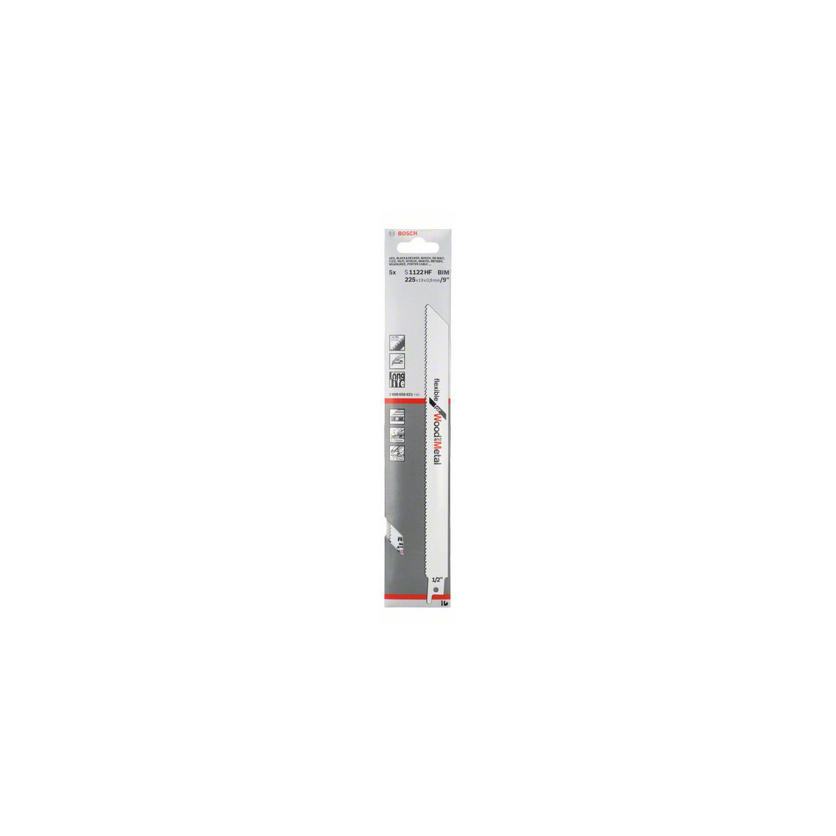 Bosch Professional  Säbelsägeblatt S 122 HF 5 Stück Bild 2