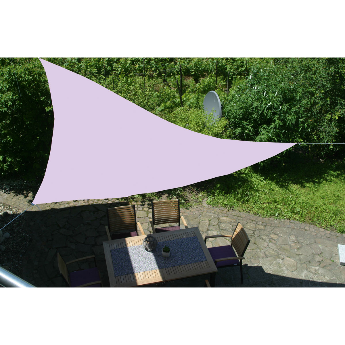 GO-DE Sonnensegel Natur 300 cm Bild 2