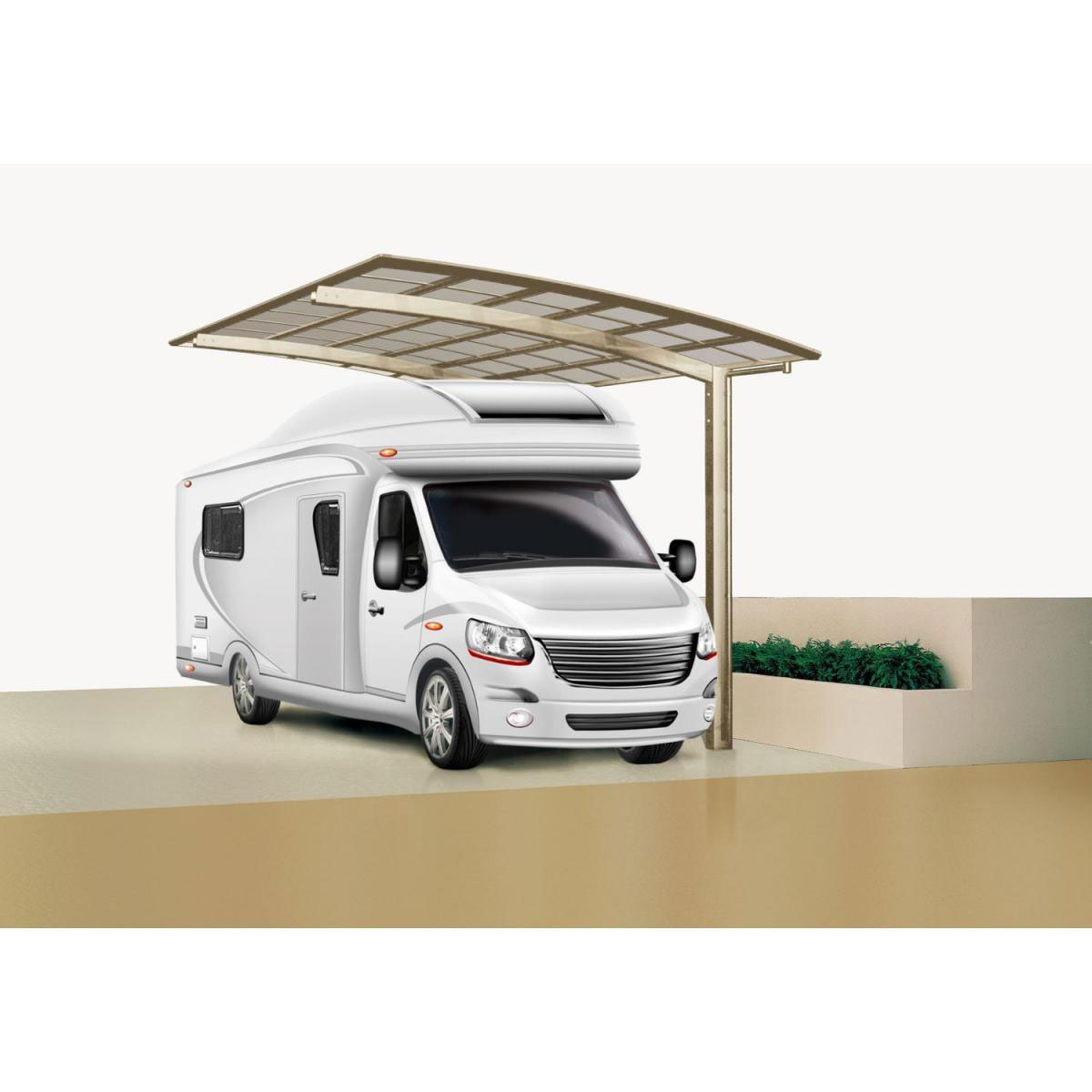Ximax Carport Alu Portoforte 80 Caravan LxB 4954 x 2704 mm schwarz