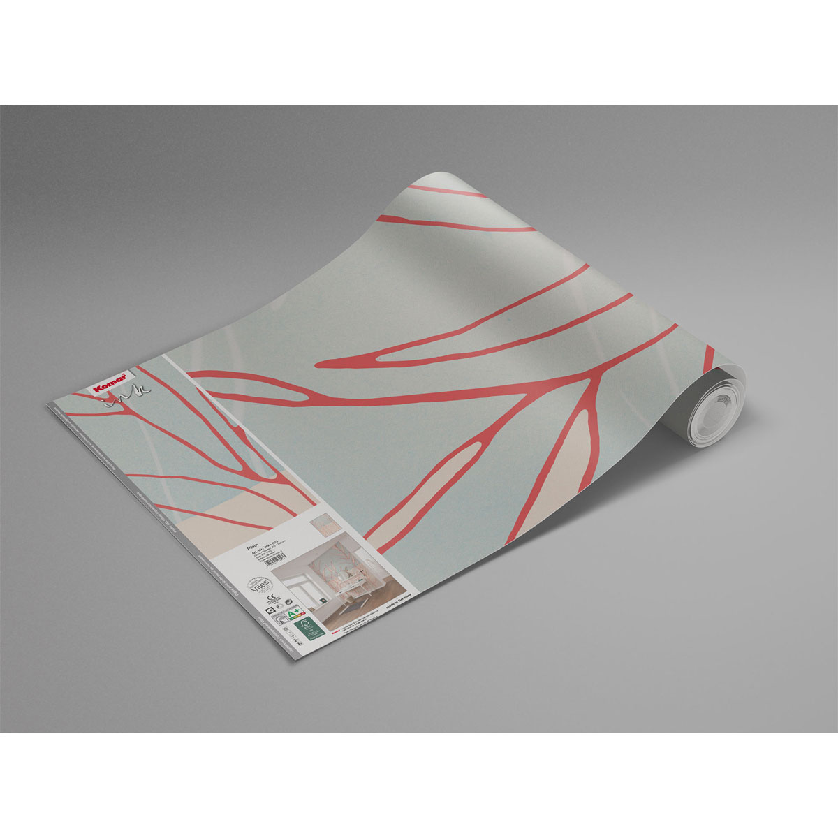 Komar  Vlies Fototapete Plain 200x280 cm Bild 3