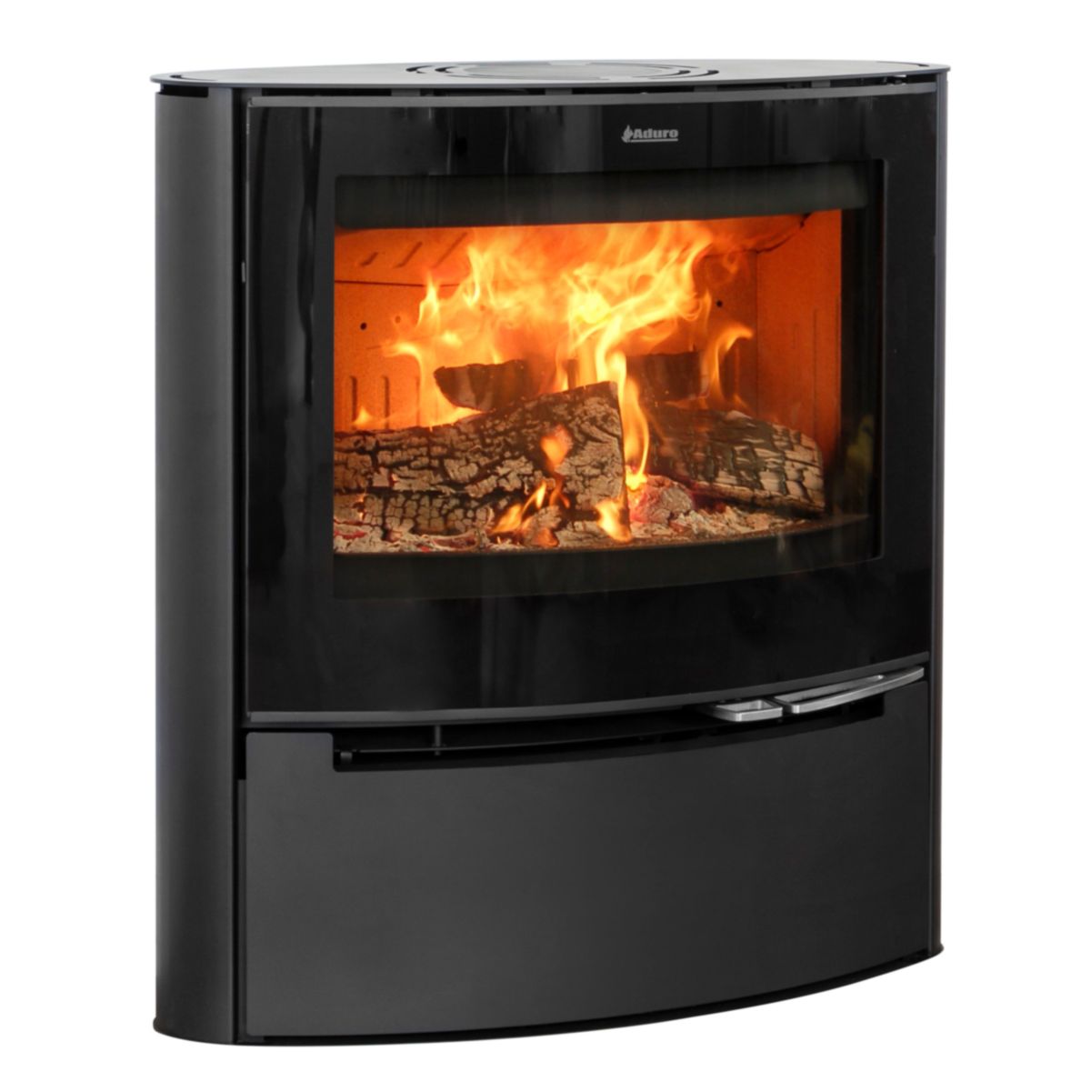 Kaminofen Aduro 15 Lux mit Aduro Tronic, Externe Luftzufuhr Möglichkeit, elliptische Form
