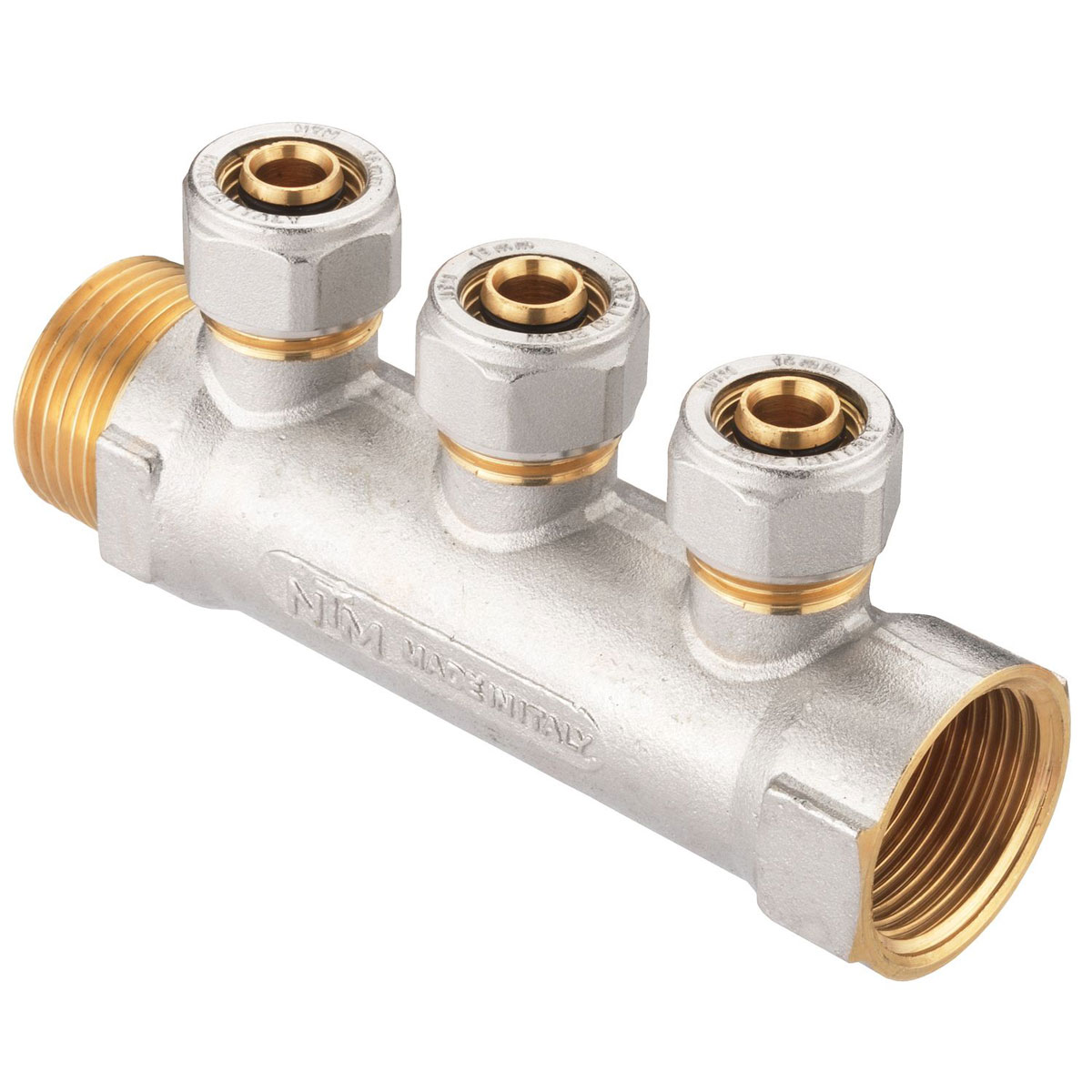 Cornat Schraub-Verteiler 3 Abgänge 1 16 mm