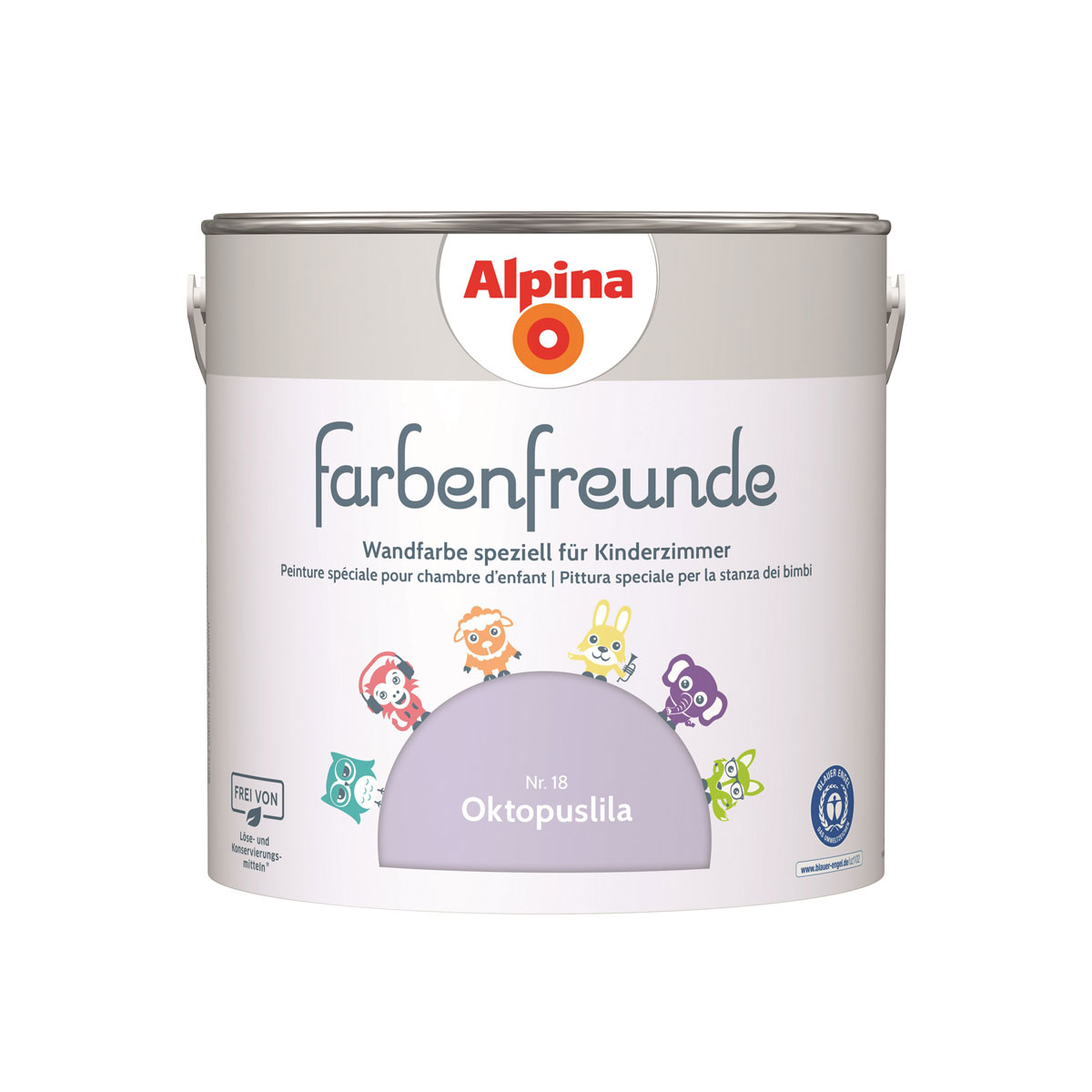 Alpina Farbenfreunde Oktopuslila 2,5 l Bild 1