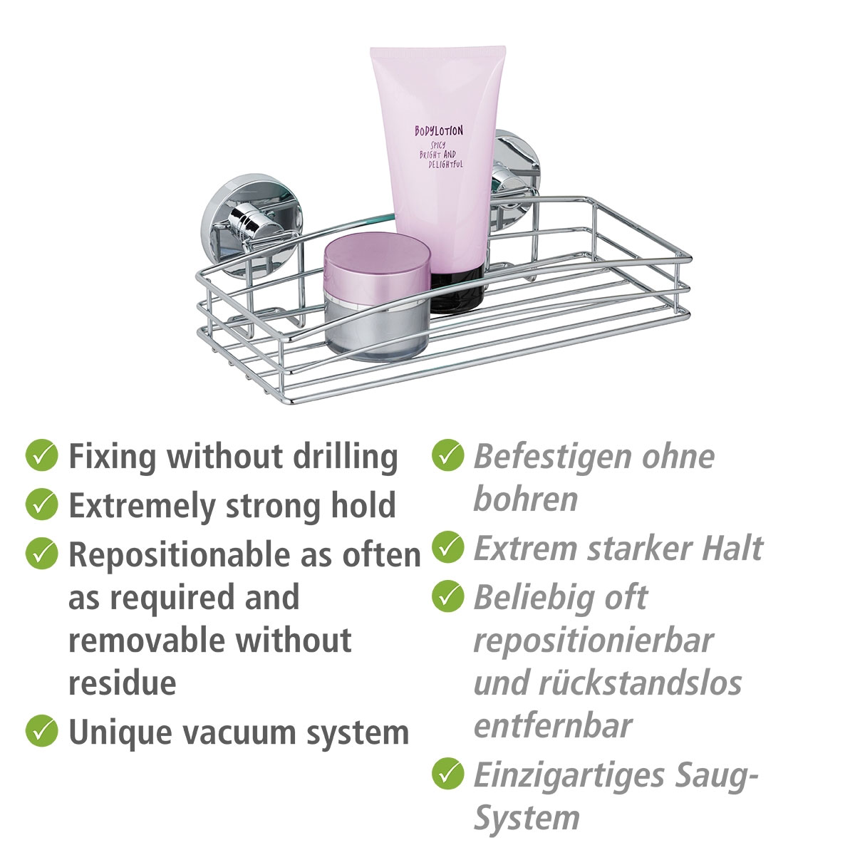 Wenko Vacuum-Loc Wandablage Bild 4