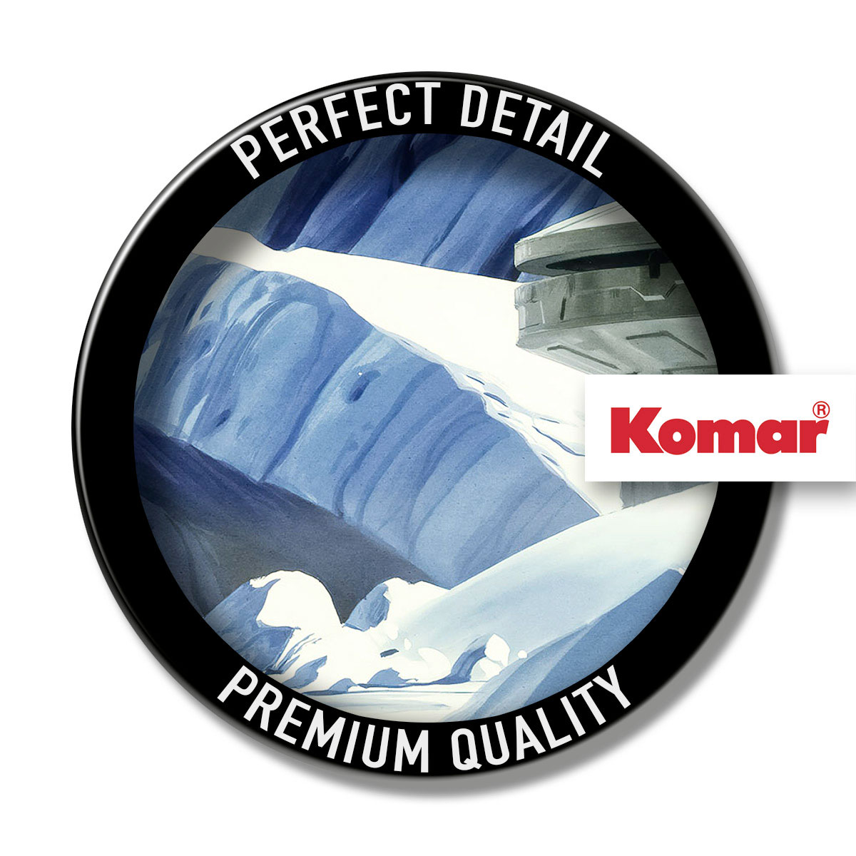 Komar  Vlies Fototapete Star Wars Classic Hoth Echo Base 500x250 cm Bild 4