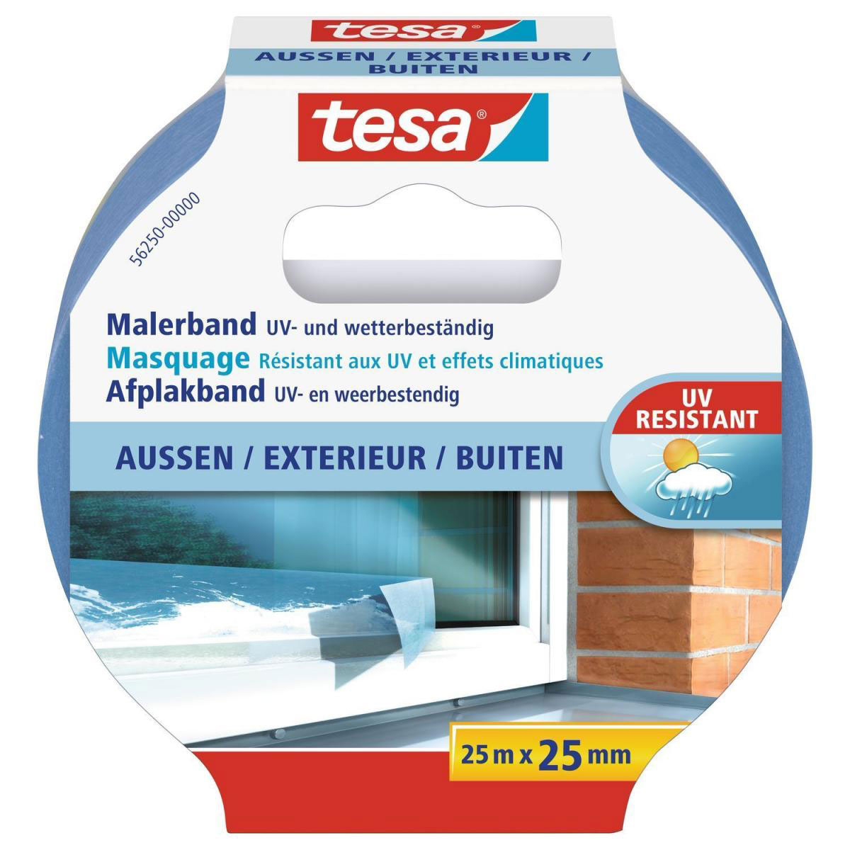 Tesa Maler Krepp Precision blau