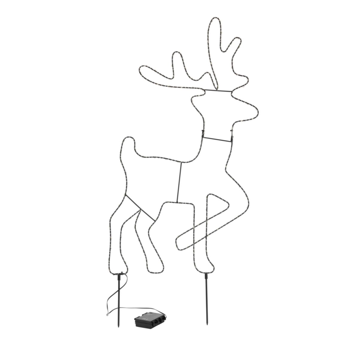 Ambientis LED-Rentier aus Metall