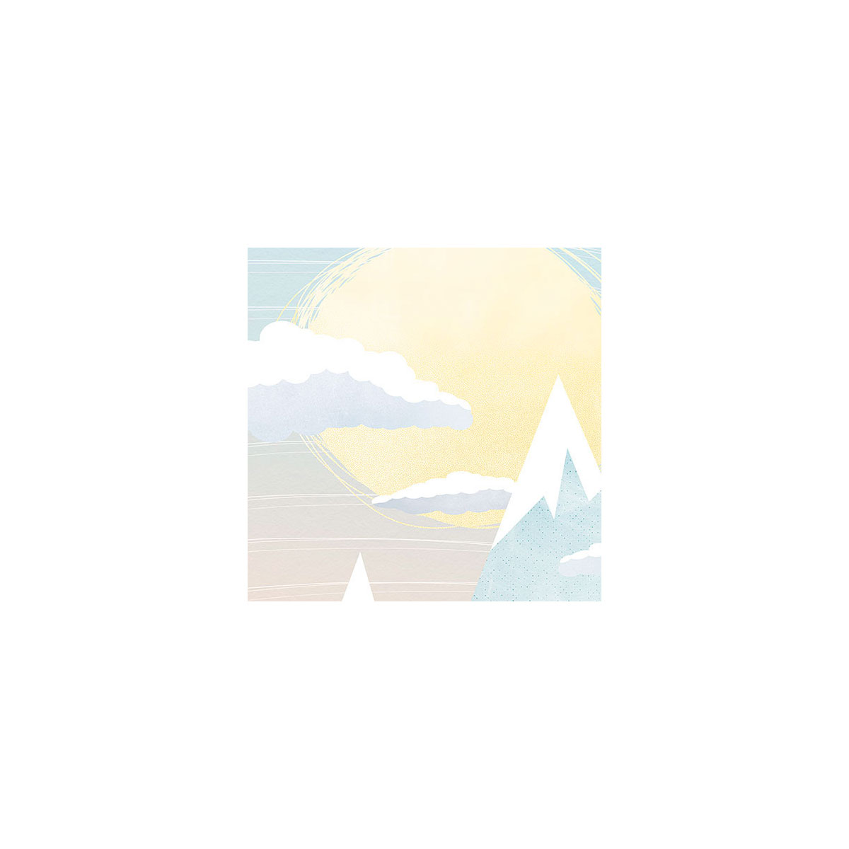 Komar  Vlies Fototapete Hilltops 400x280 cm Bild 4