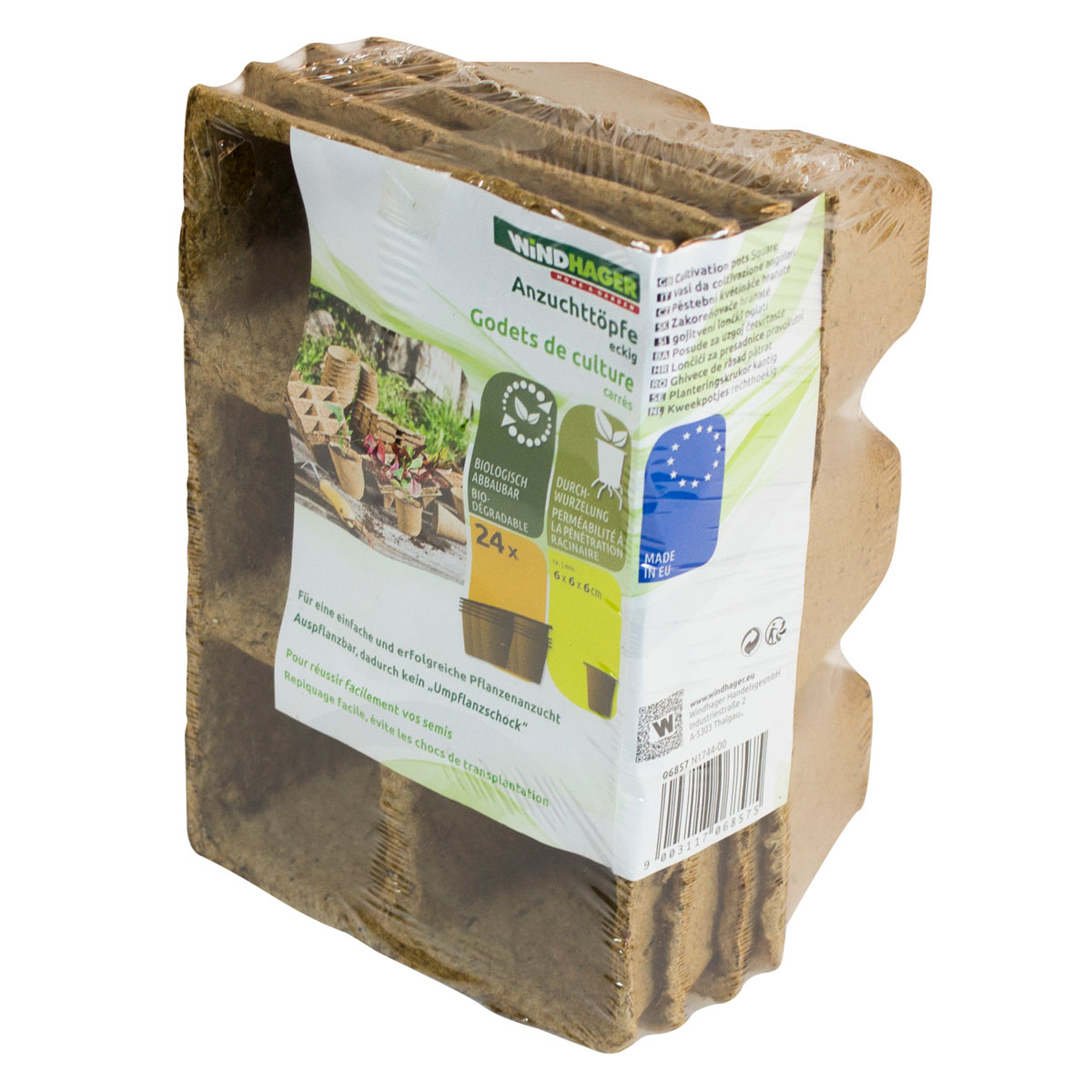 Windhager  Torf-Anzuchttöpfe 6 cm Bild 5