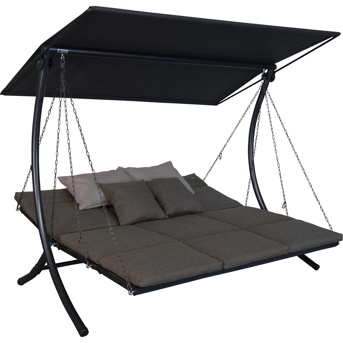 Angerer Freizeitmöbel GmbH Hollywoodschaukel Swing 3-Sitzer Smart olive Bild 3