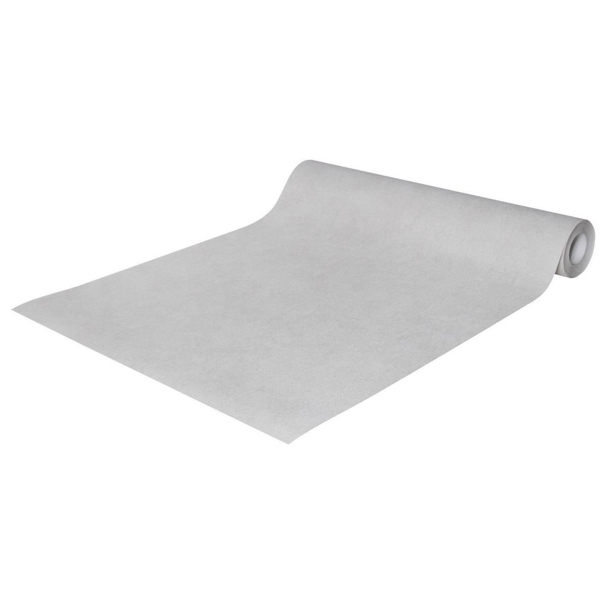 Vliestapete Vintage Classic Uni hellgrau