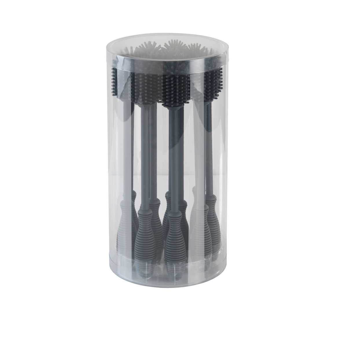 Wenko Silikon Spülbürste grau 25 cm Bild 2