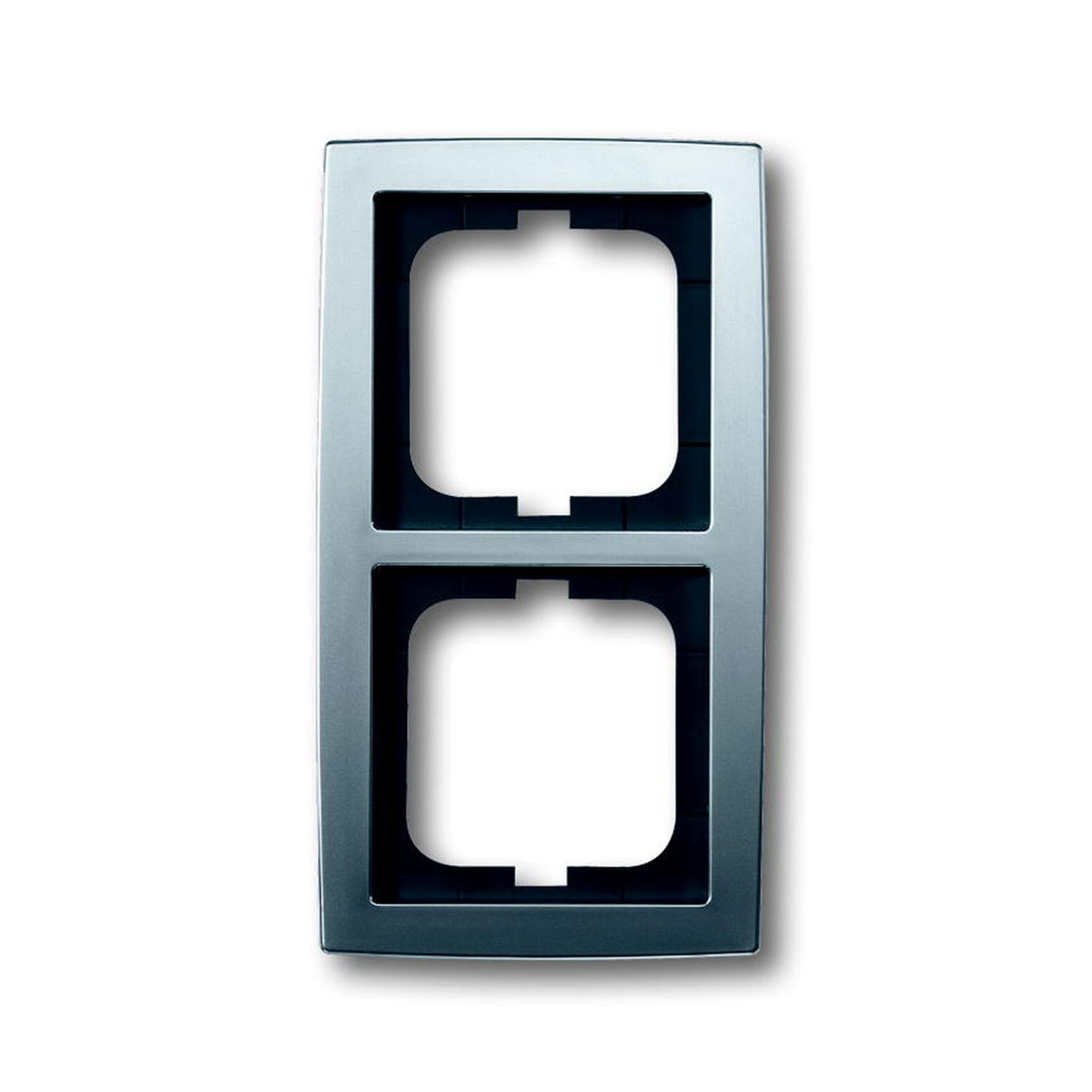 Busch-Jaeger Abdeckrahmen Solo 2-fach chromfarben