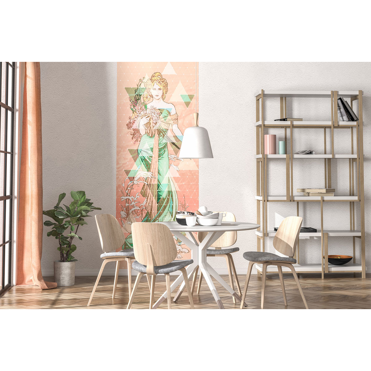 Komar  Vlies Fototapete Printemps 100x280 cm