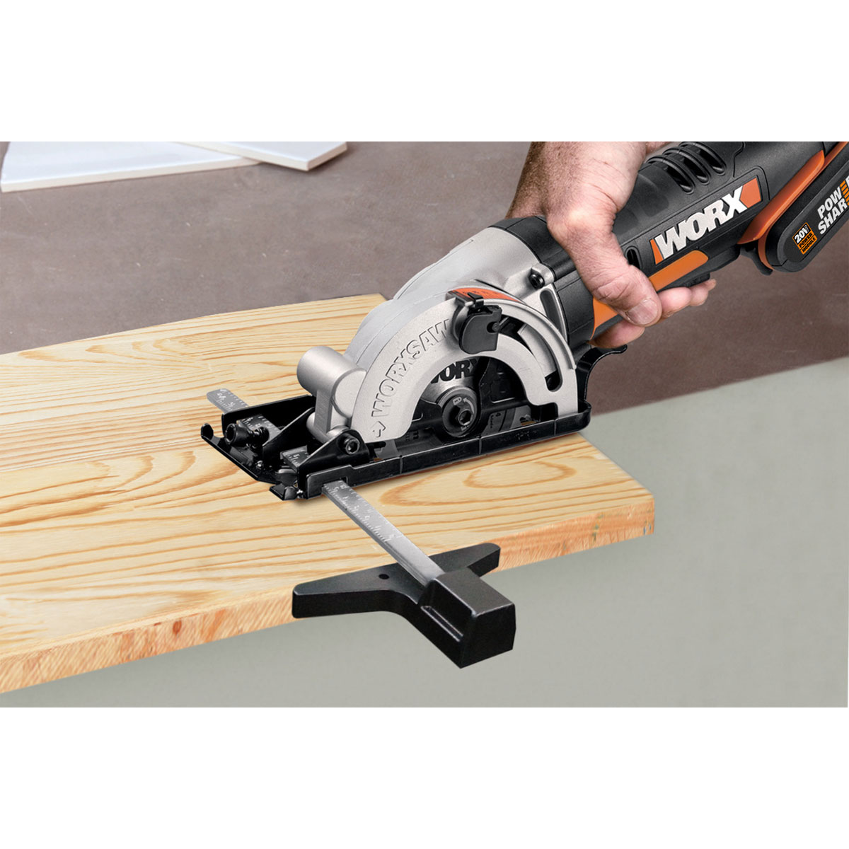 Worx Akku Mini-Handkreissäge Set WX527 Bild 6