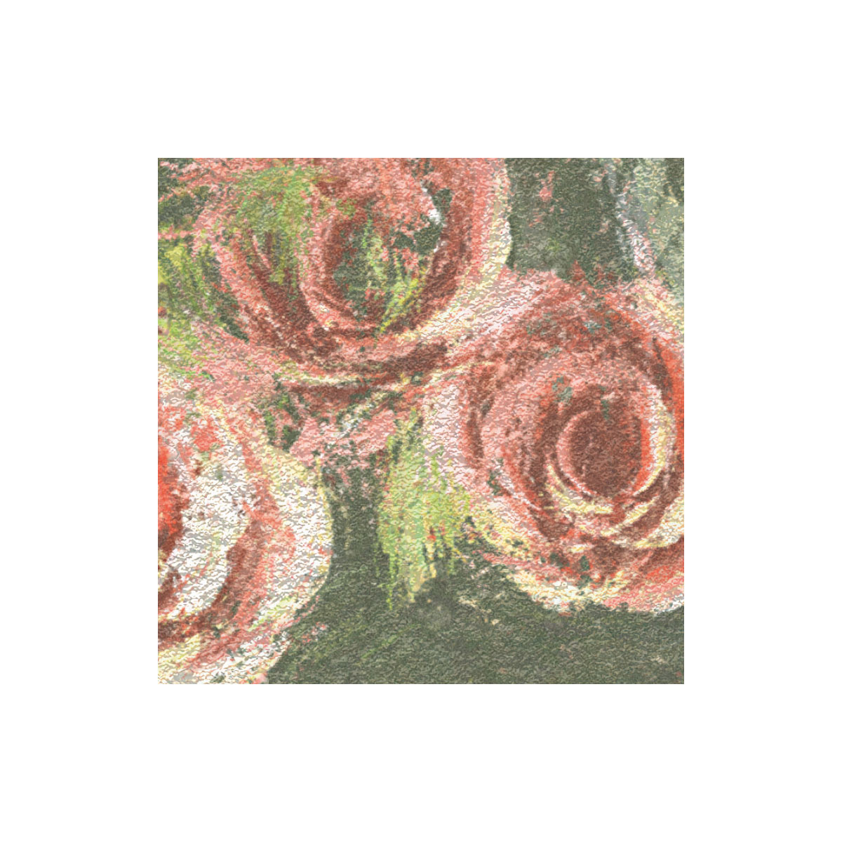 Komar  Vlies Fototapete Wall Roses 300x250 cm Bild 7