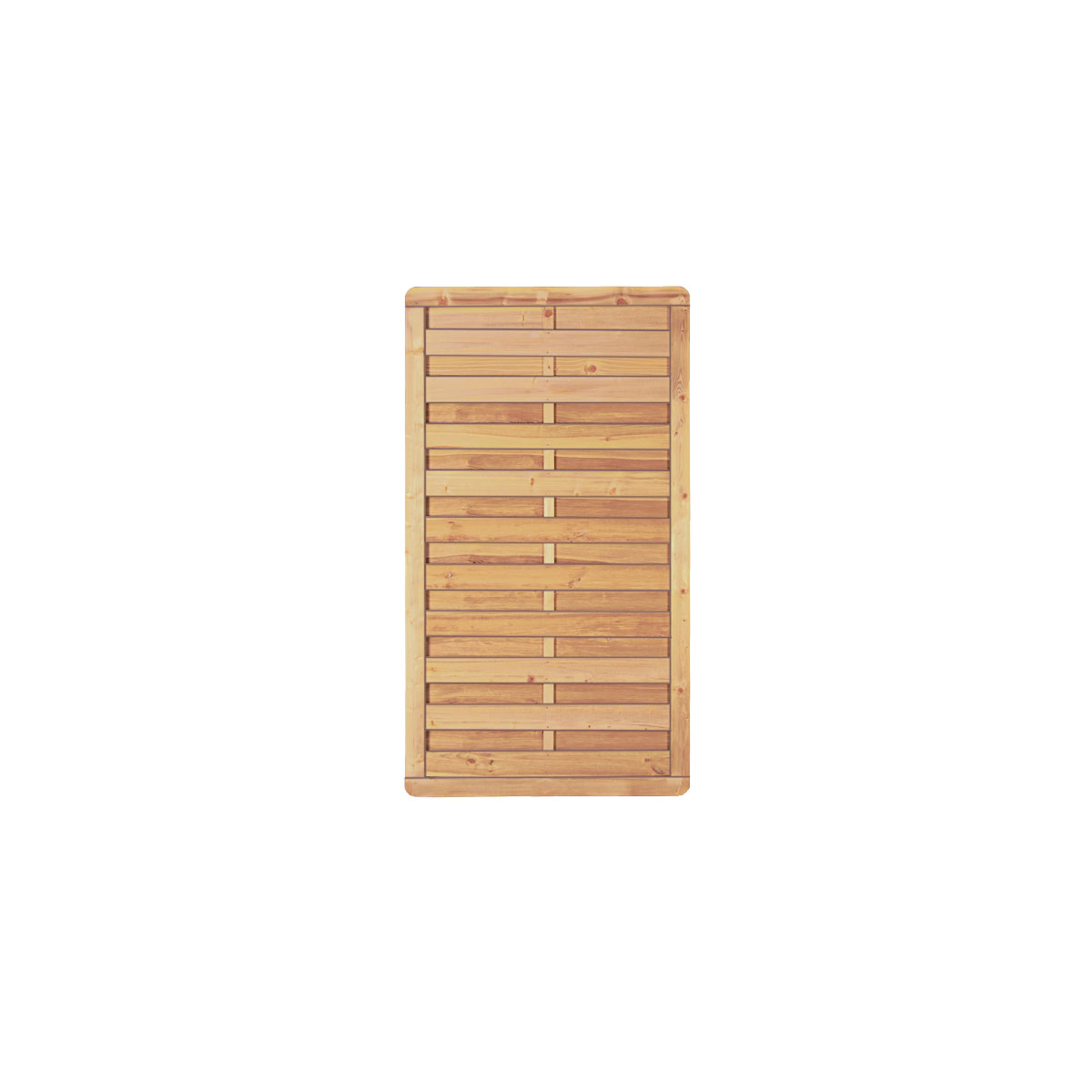 TETZNER & JENTZSCH Zaunserie „Avantgarde“, grün, 100 x 180 cm, Rahmen 45/68 mm