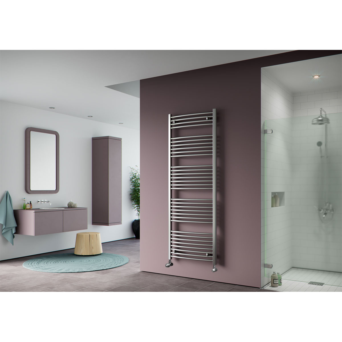 Ximax  Badheizkörper C2 916 x 600 mm 315 Watt Chrom