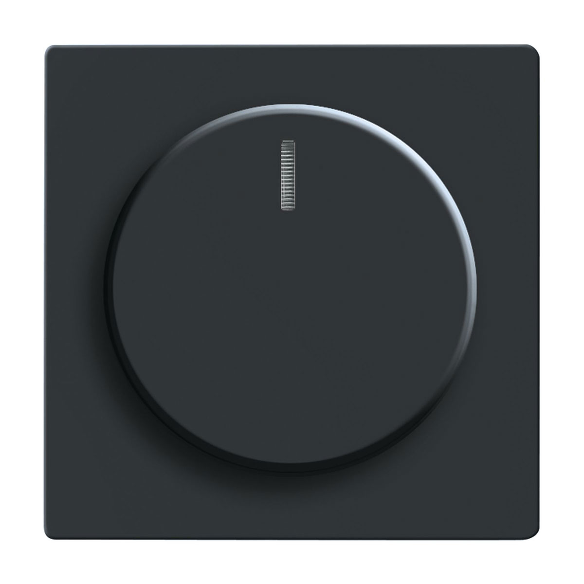 Busch-Jaeger Drehdimmerabdeckung future linear Schwarz