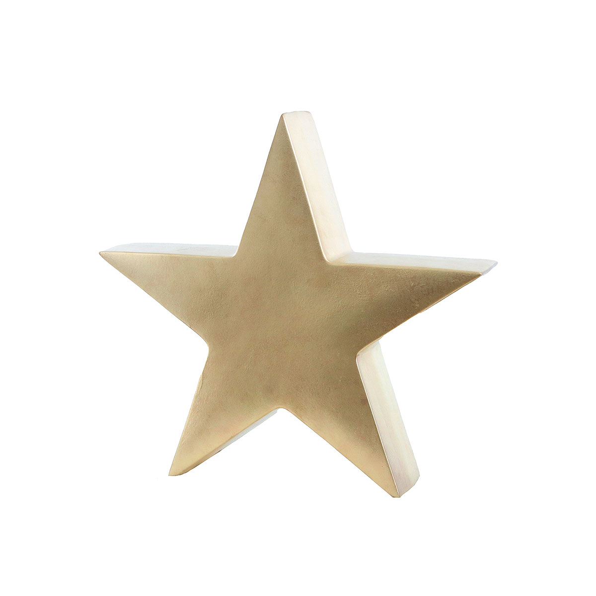 Stern stehend gold Keramik LxBxH 32 x 7 x 30 cm