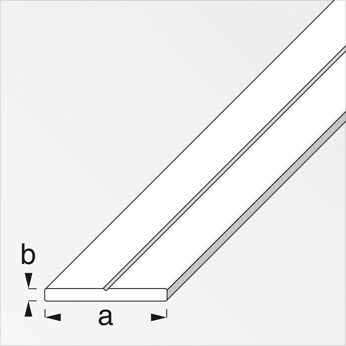 MyTool Flachstange 35,5 mm 1m blank Bild 2