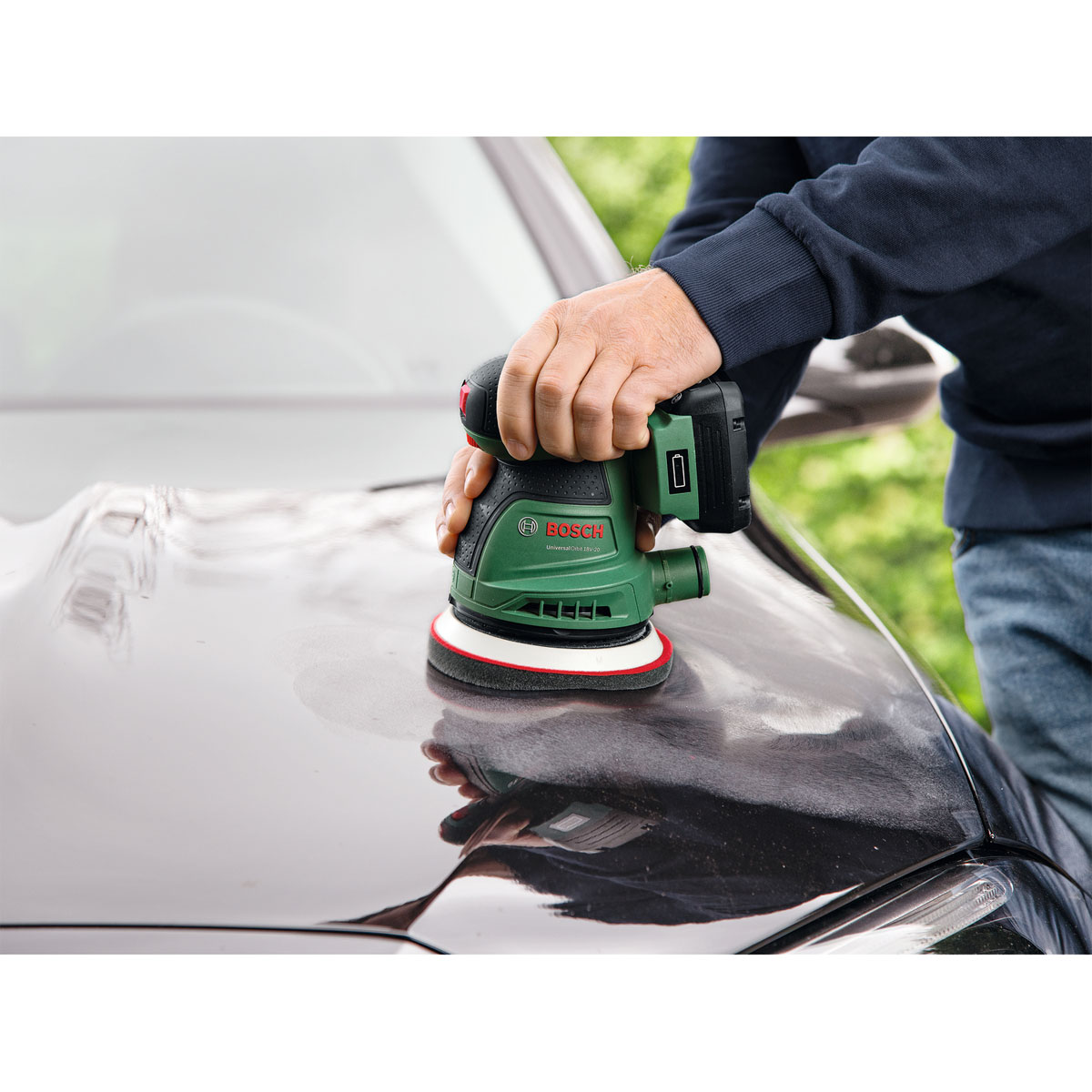 Bosch Akku-Exzenterschleifer Universal Orbit 18V-20 solo Bild 4