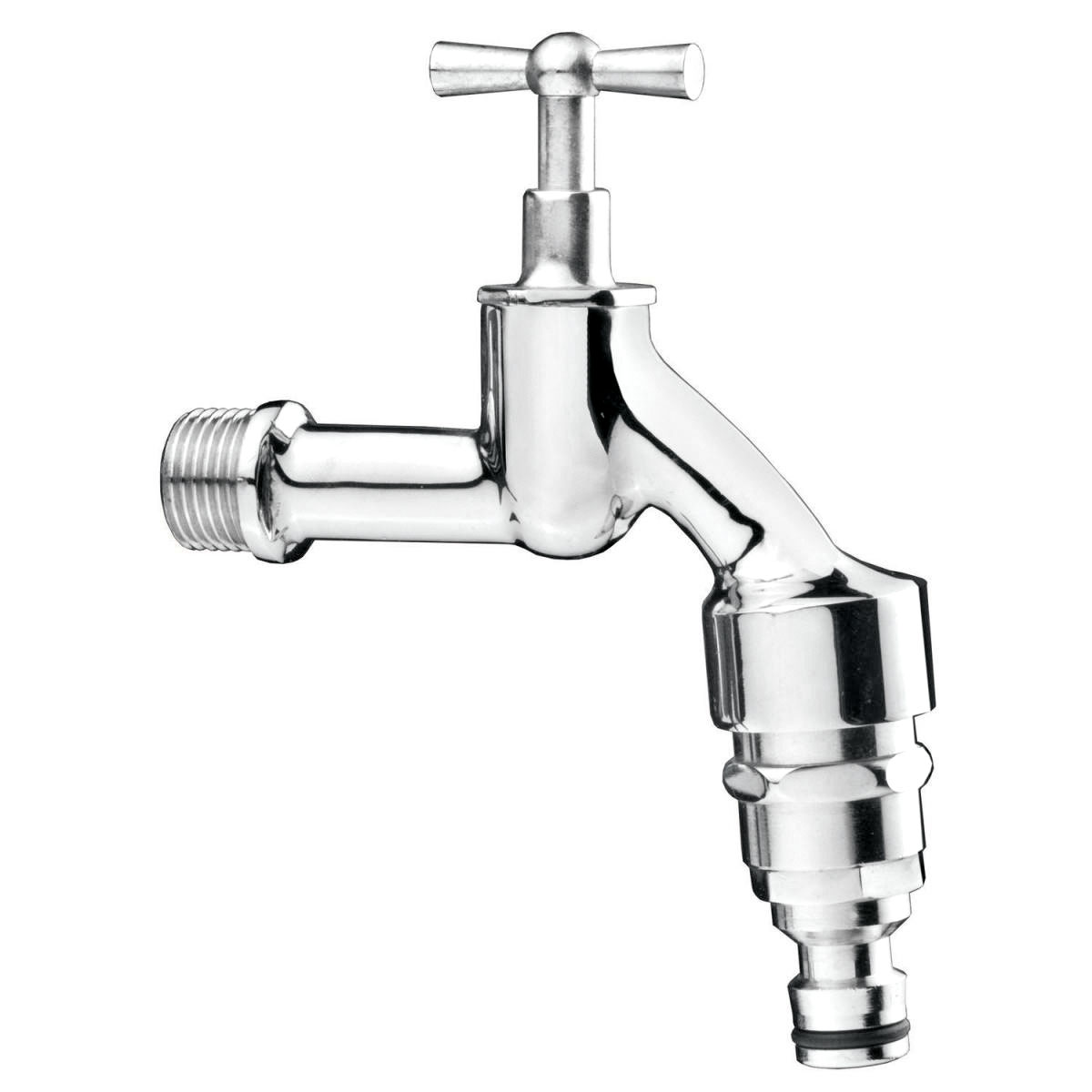 Auslaufventil 1/2" chrom