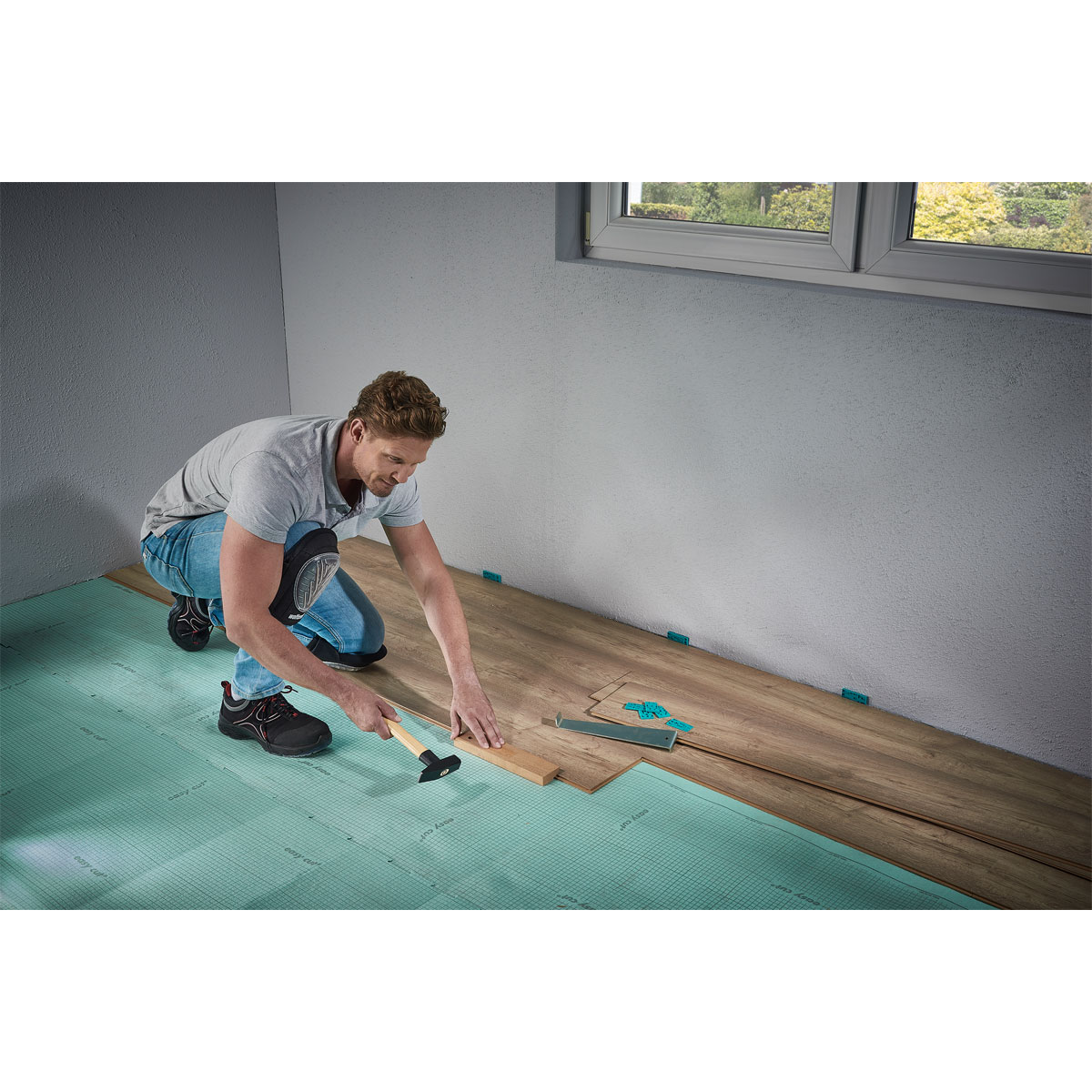 Wolfcraft  Verlege-Set für Laminat Parkett Kork 22- teilig  Bild 6