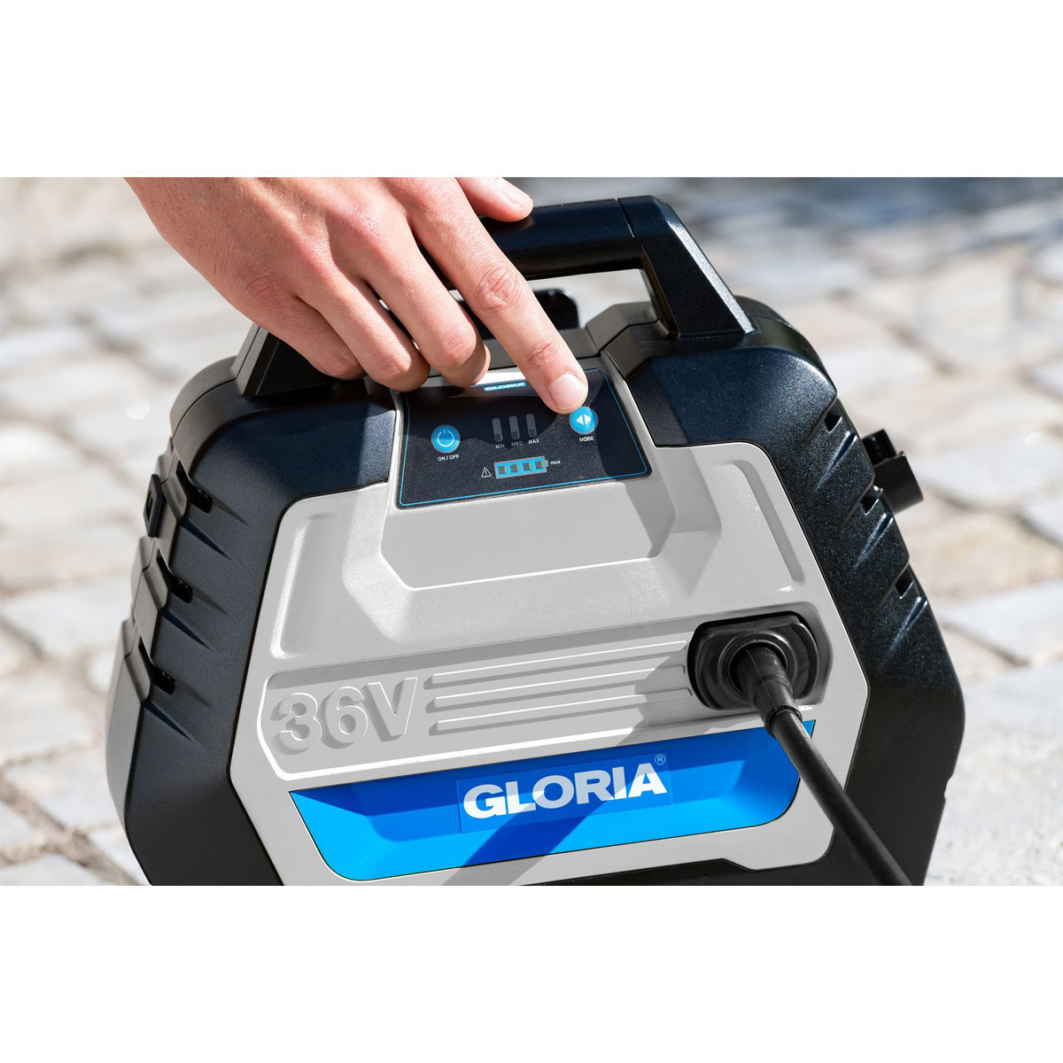 Gloria Akku-Mitteldruckreiniger-Set Multi Jet 2-teilig Bild 3