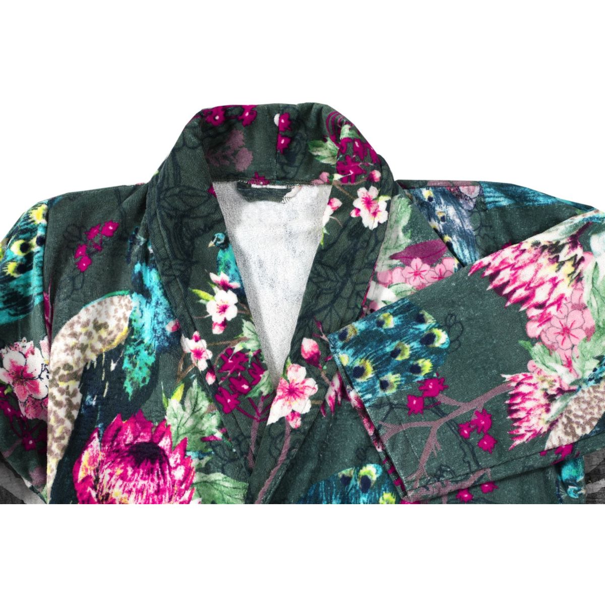 Bademantel Blossom 125 Multi / Grün S Bild 4