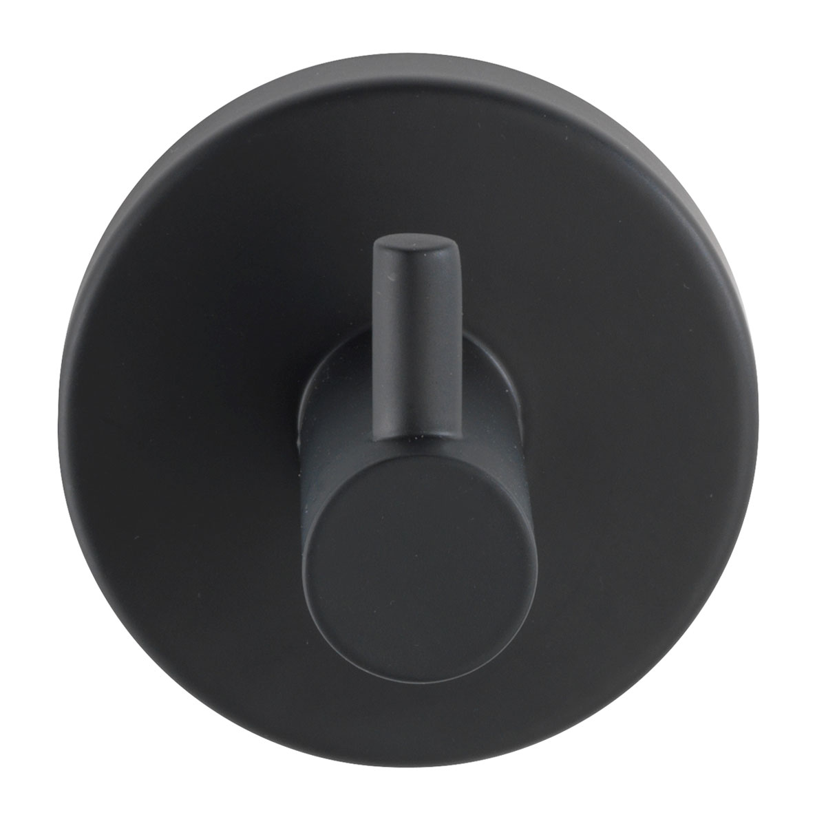 Wenko Wandhaken Uno Bosio schwarz matt