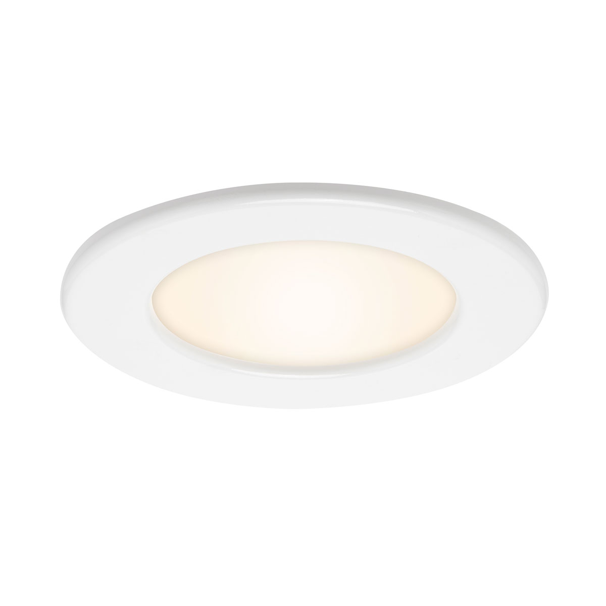 Briloner LED-Einbauleuchten-Set 11,5 x 3 cm weiß