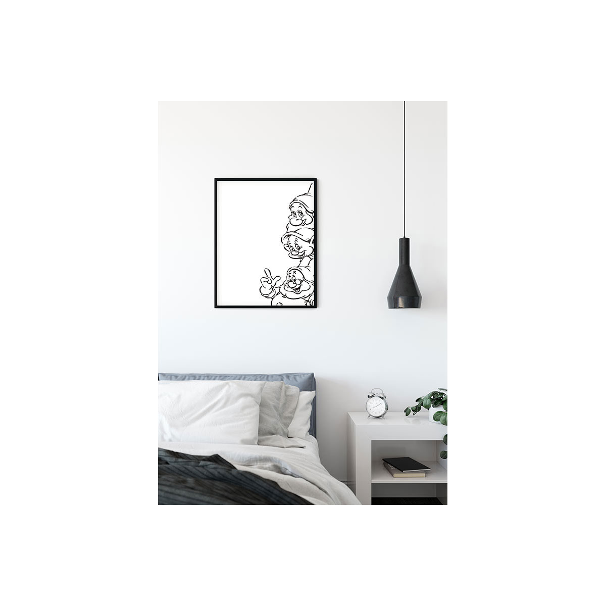 Komar  Wandbild Snow White Dwarves 40x50 cm Bild 3