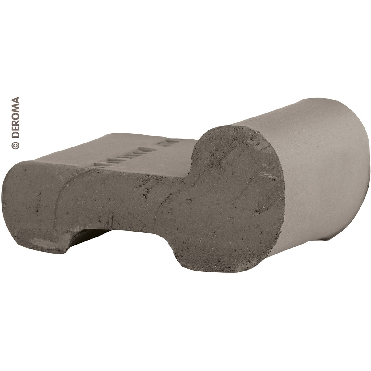 Füßchen Liscio 4 cm graphit