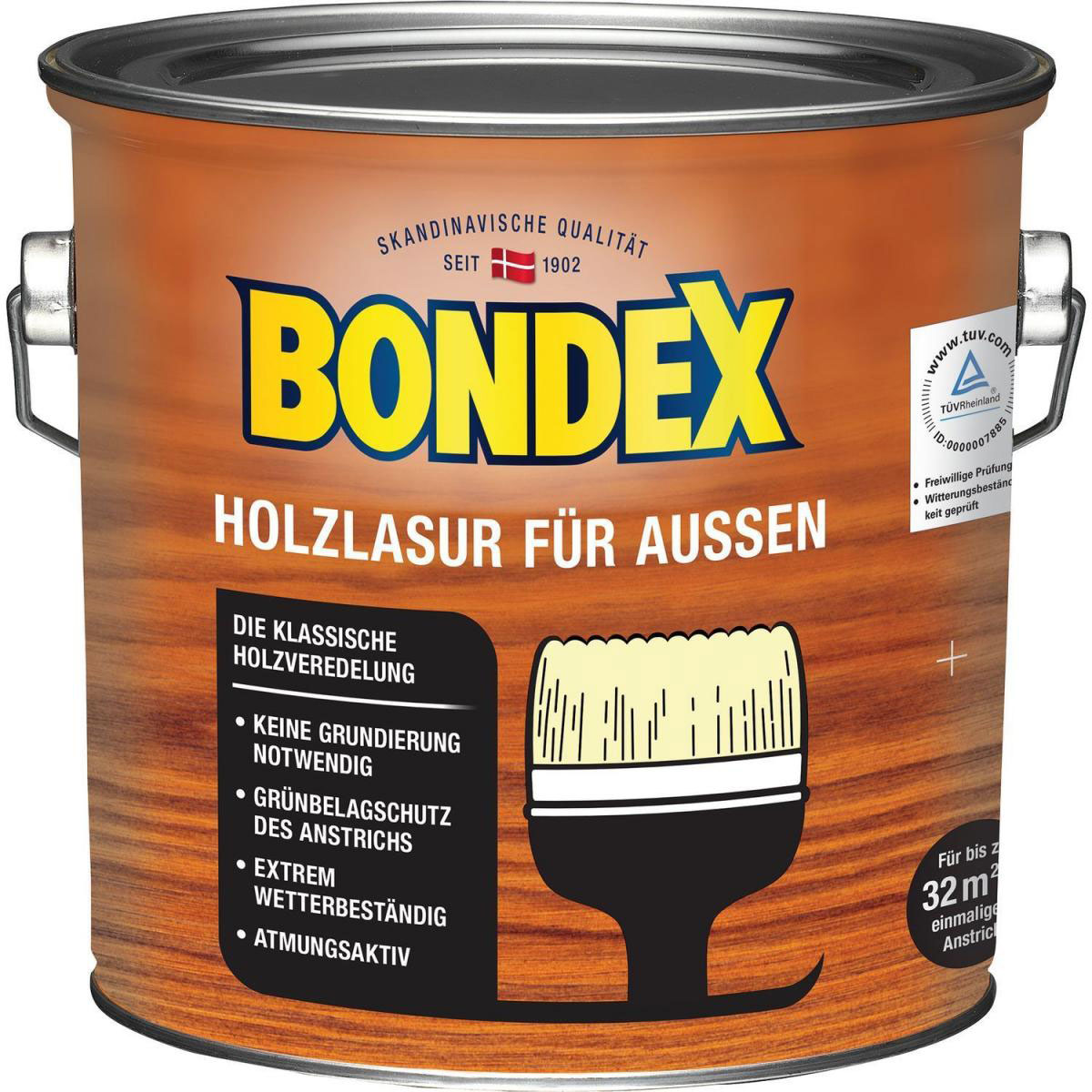 Bondex Holzlasur für Außen Oregon Pine 2,5 L