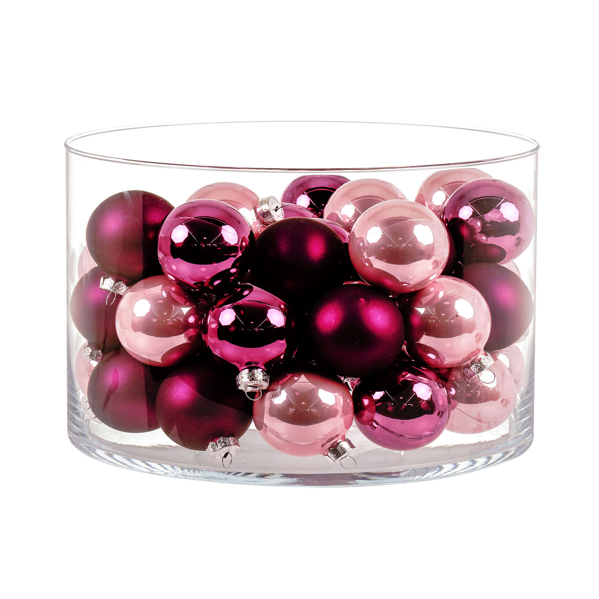 Ambientis Glaskugeln 6 cm lila Mix