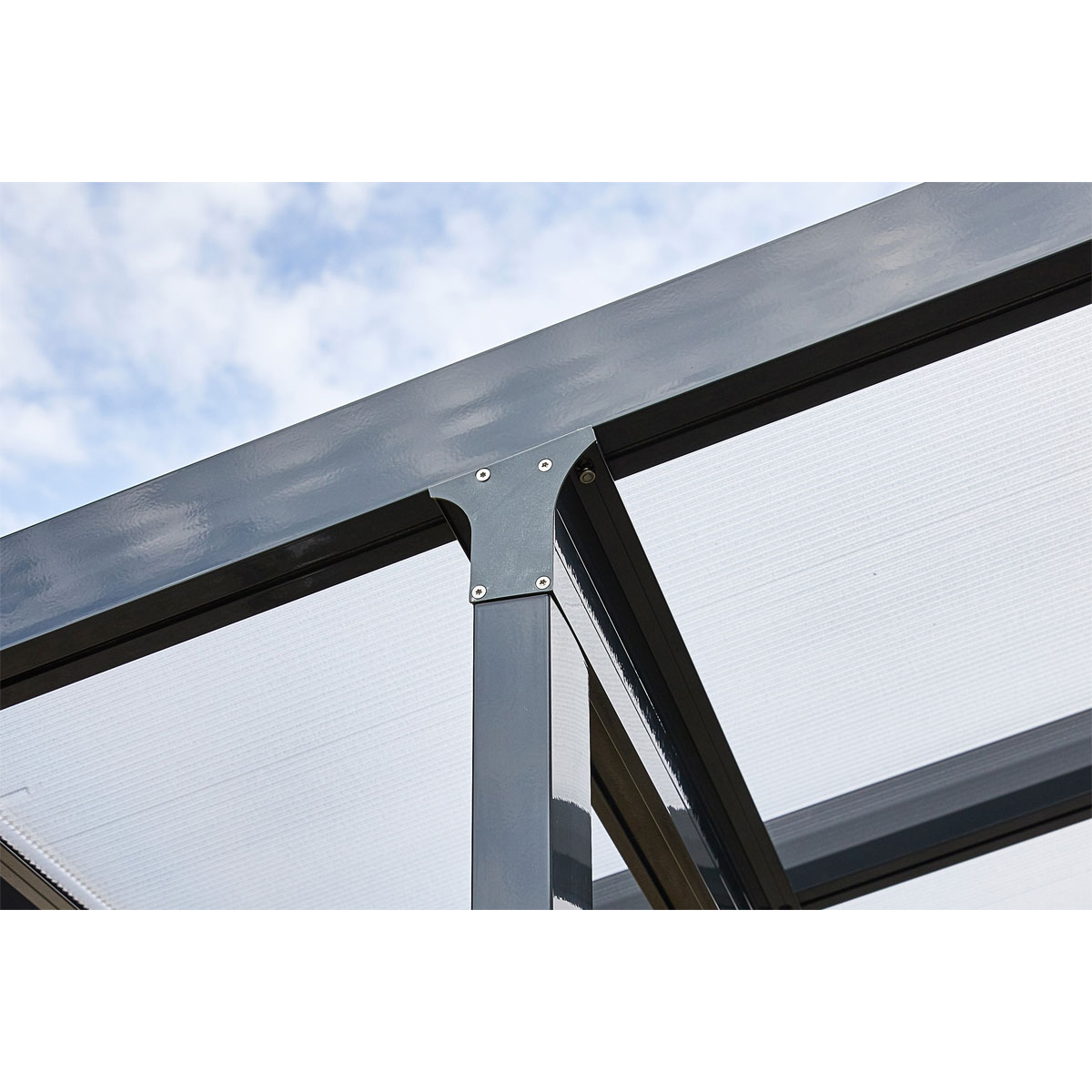 gutta Terrassenüberdachung Standard anthrazit 426 x 306 cm Bild 6