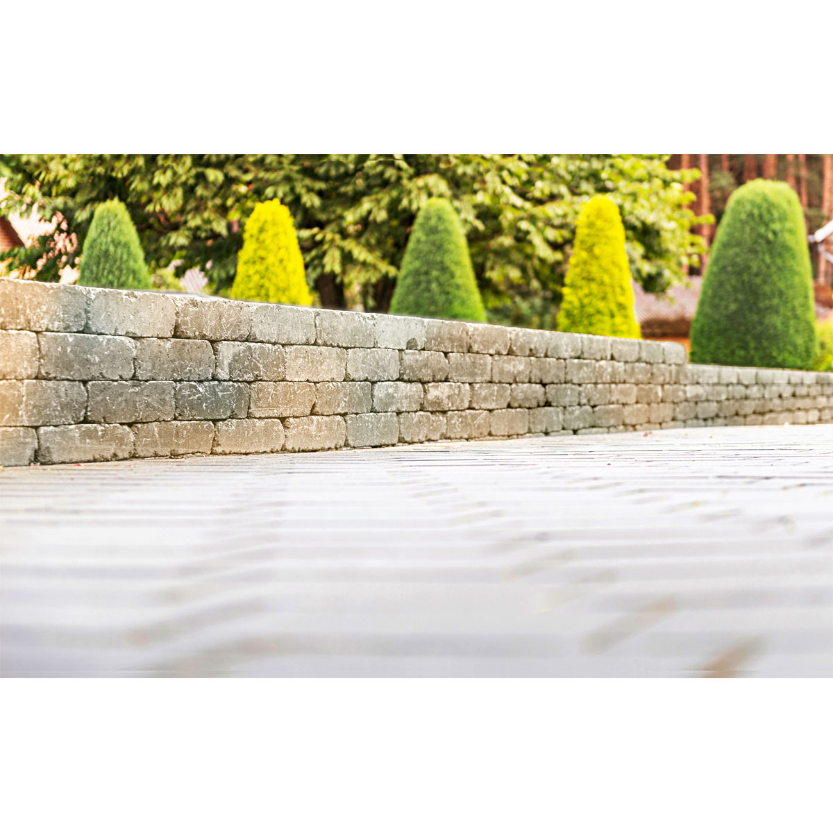 Diephaus  Antik-Mauerstein BIG muschelkalk 30 x 10 x 20 cm Bild 4