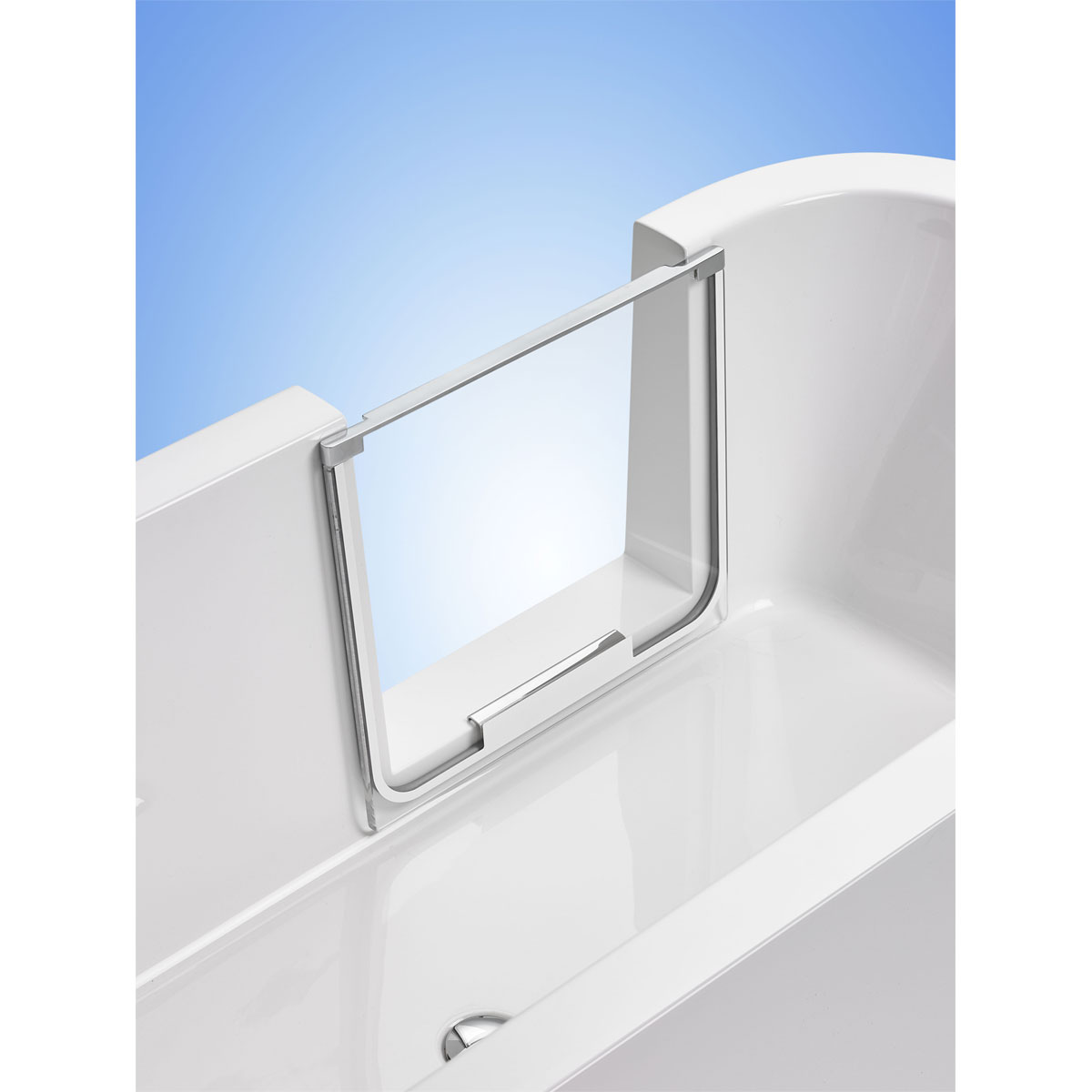 Ottofond Dusch-Badewanne Free Gate Mod A herausnehmbare Tür mit Wassereinlauf Bild 7