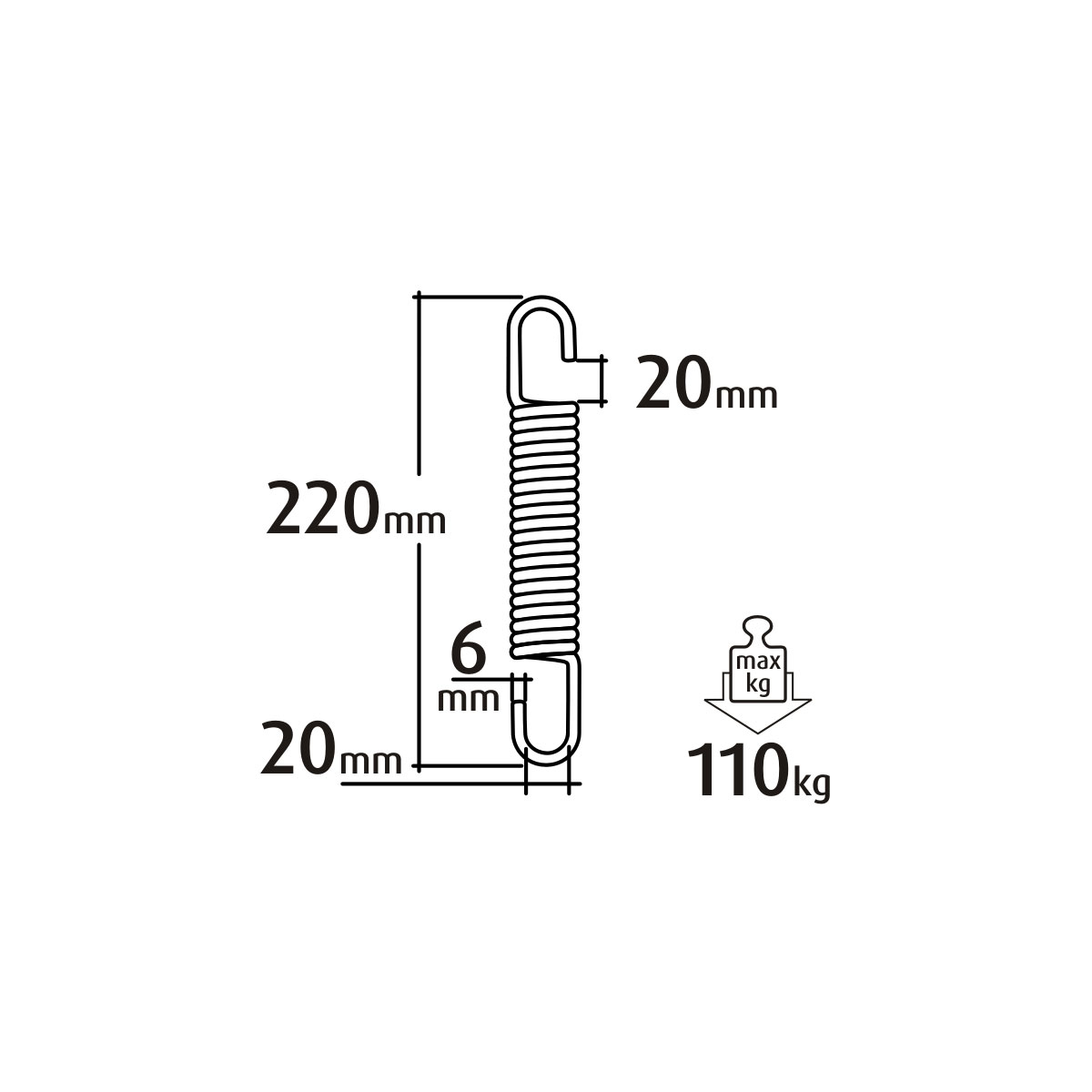 Feder für Hängesitz Bild 2