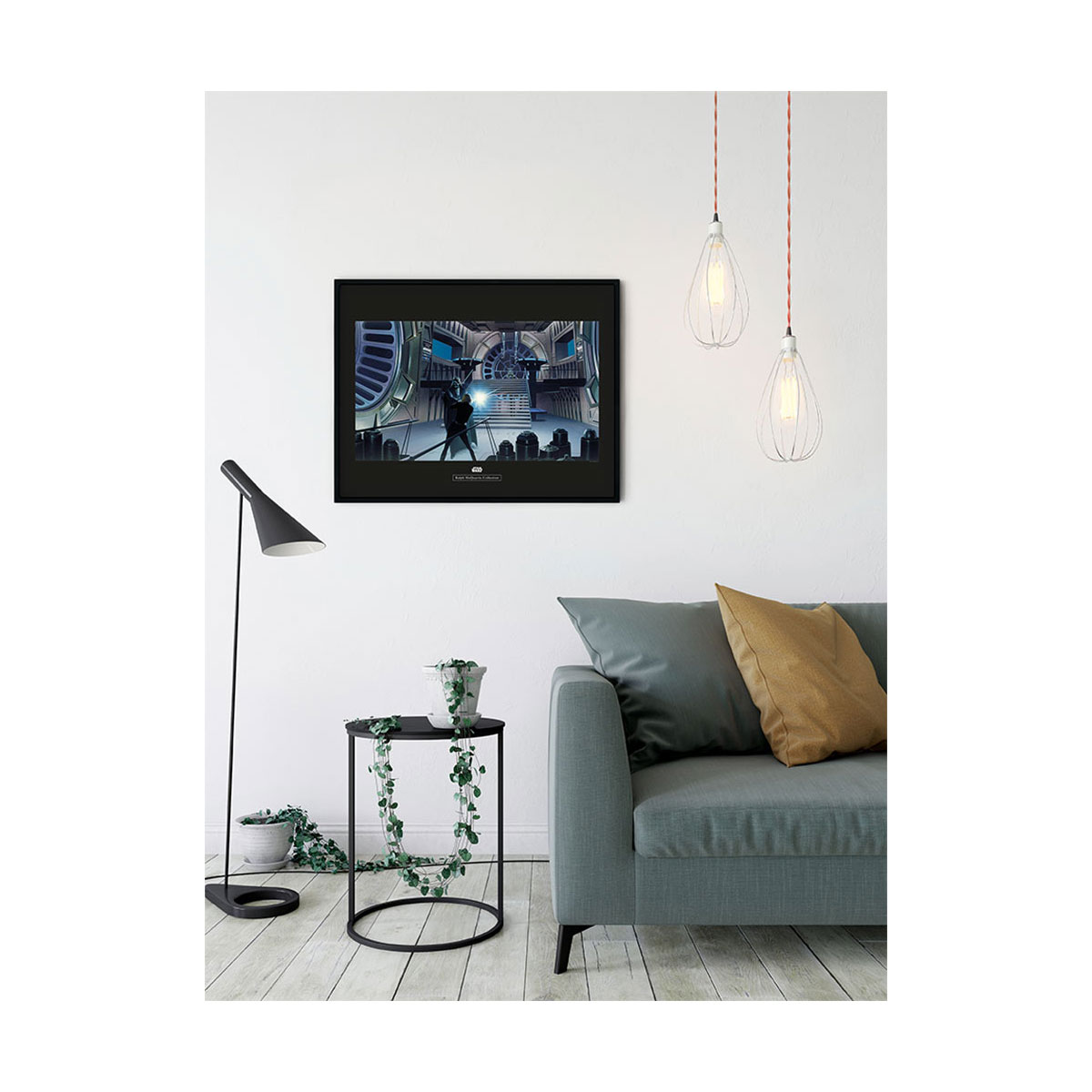 Komar  Wandbild Star Wars Classic Vader Luke Throneroom 70x50 cm Bild 5