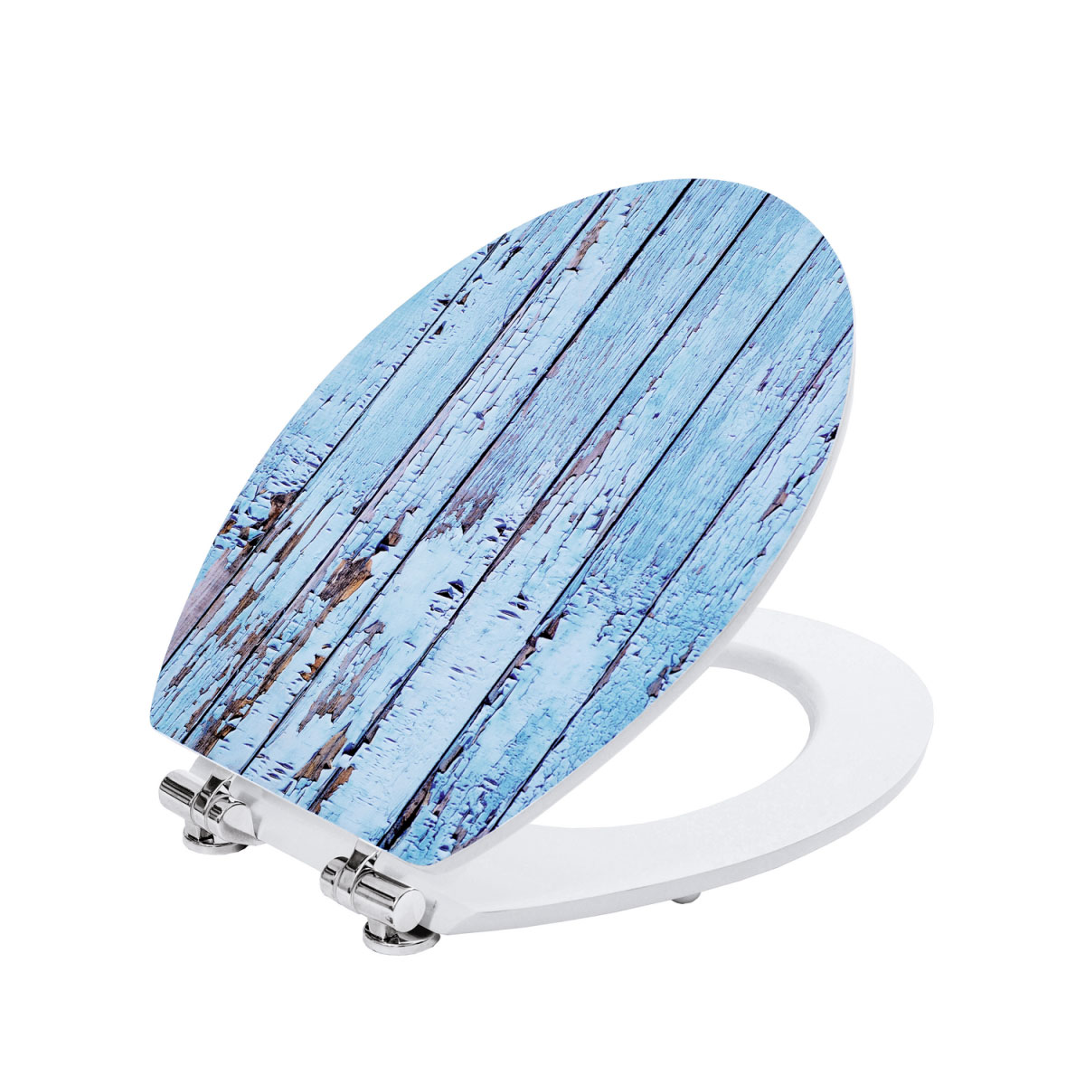 WC-Sitz Schiffholz mit Absenkautomatik Bild 2