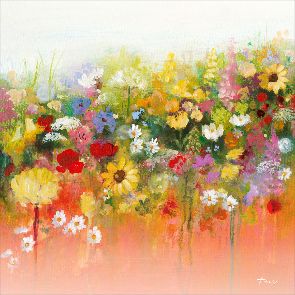 Kunstleinwand AN1058J5 50 x 50 Bild 1